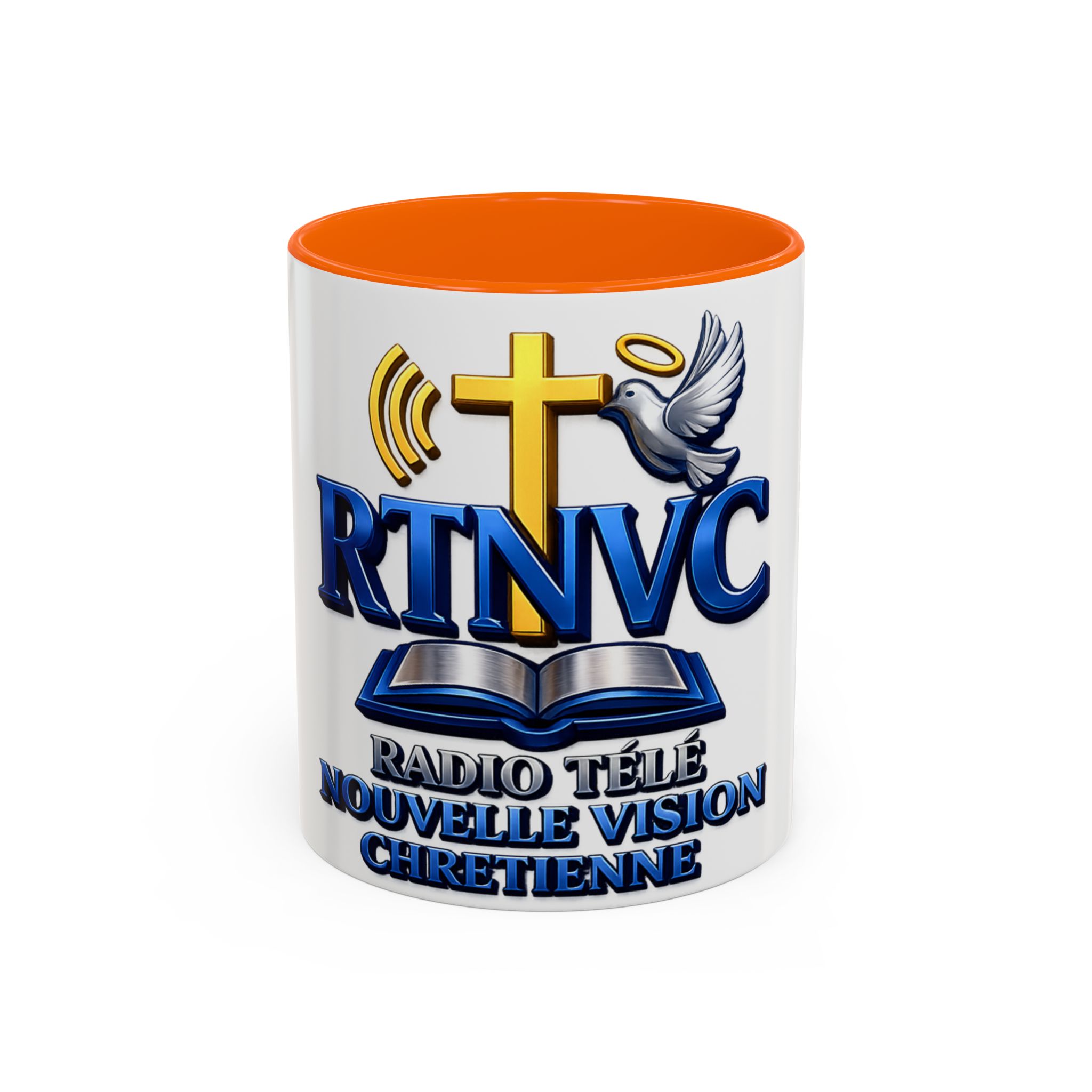 Religious Coffee Mug — RTNVC Radio Télé Nouvelle Vision Chrétienne Design - Image 22