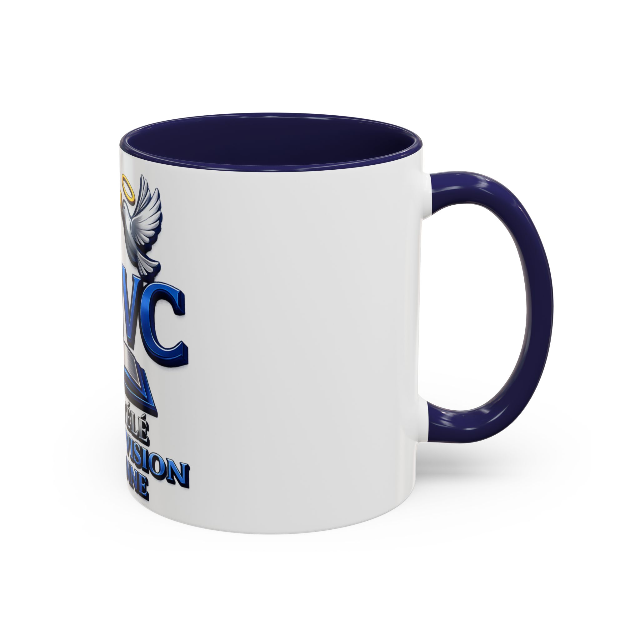 Religious Coffee Mug — RTNVC Radio Télé Nouvelle Vision Chrétienne Design - Image 5