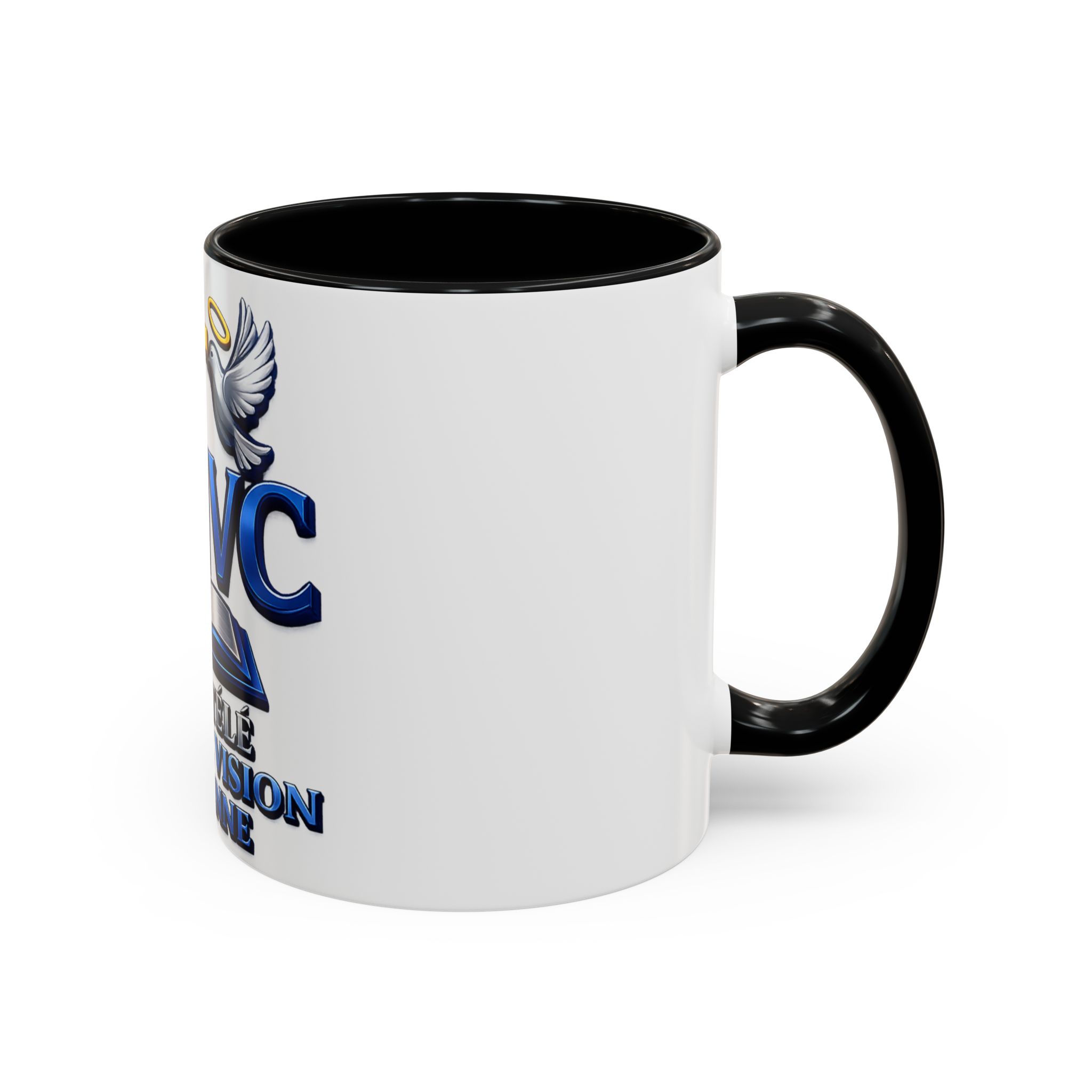 Religious Coffee Mug — RTNVC Radio Télé Nouvelle Vision Chrétienne Design - Image 2