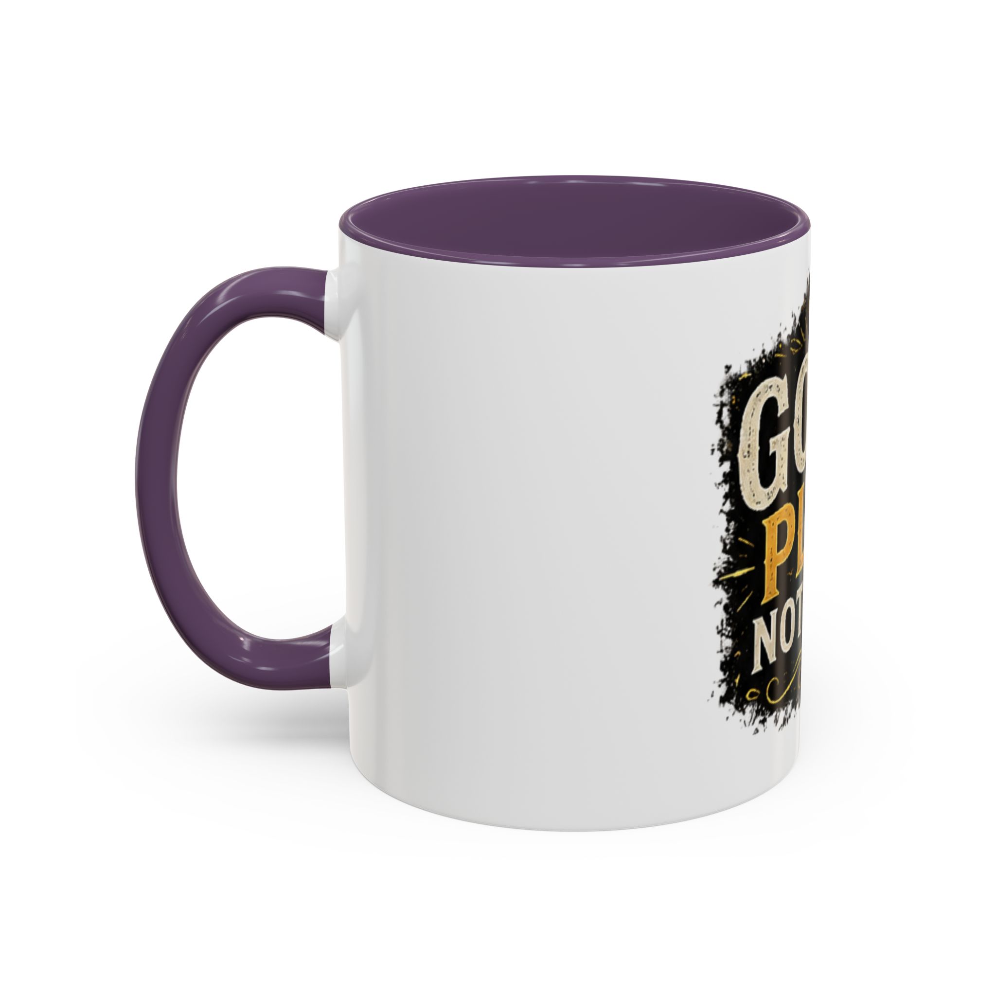 God's Plan Not Mine Accent Coffee Mug — Inspirational Christian Coffee Cup (11/15oz) - Image 35