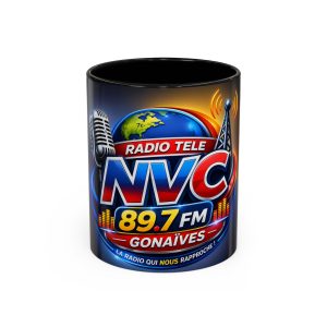 Radio Télé NVC 89.7 FM Gonâives Accent Coffee Mug