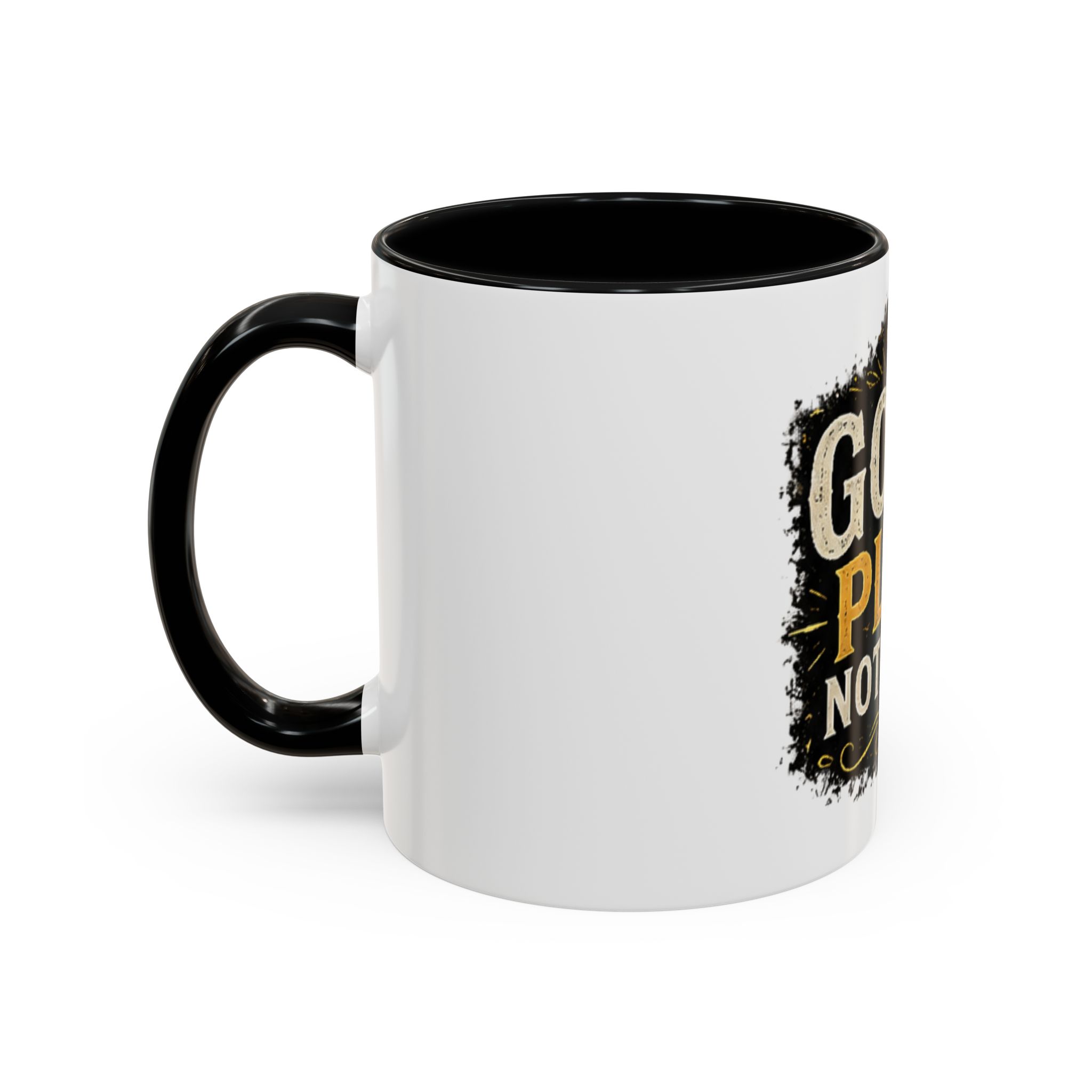 God's Plan Not Mine Accent Coffee Mug — Inspirational Christian Coffee Cup (11/15oz) - Image 3